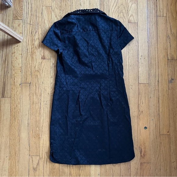 Vintagee Ann Taylor Embellished Collar Dress - size 4 - Picture 2 of 4